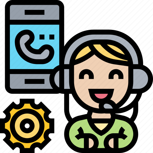 Mobile, service, call, center, contact icon - Download on Iconfinder