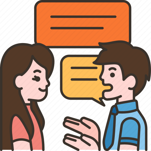 Explain, conversation, talk, discuss, communication icon - Download on Iconfinder
