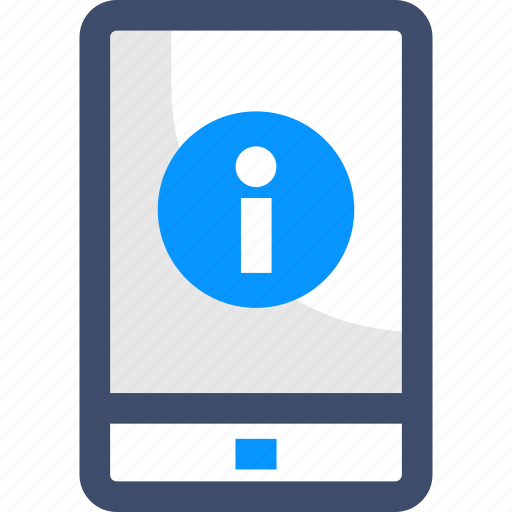 Information, mobile, info, details icon - Download on Iconfinder
