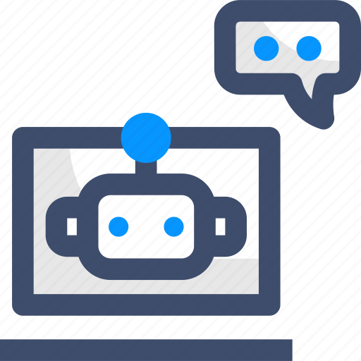 Chatbot, customer service, robot, automatic reply icon - Download on Iconfinder