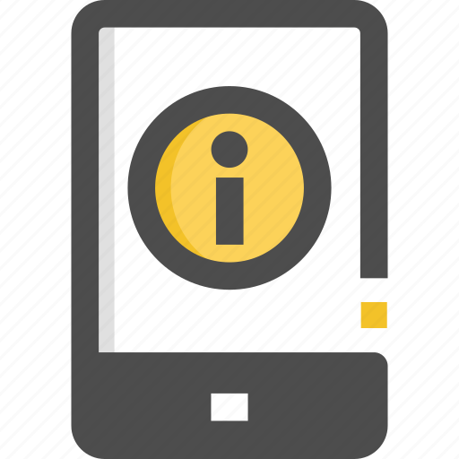 Information, mobile, info, details icon - Download on Iconfinder