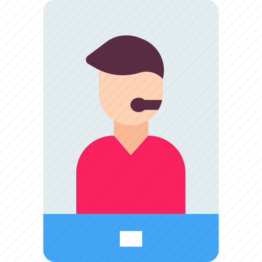 Mobile, customer support icon - Download on Iconfinder