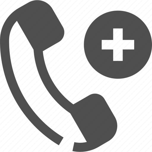 Medical helpdesk, add call, healthcare, phone, customer service icon - Download on Iconfinder