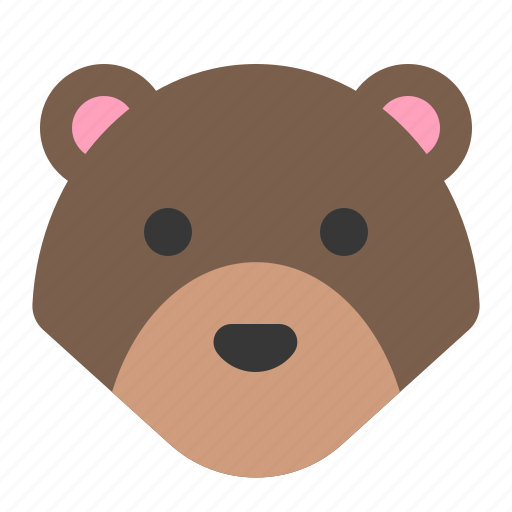 Animal, bear, face, head, wild, zoo icon - Download on Iconfinder