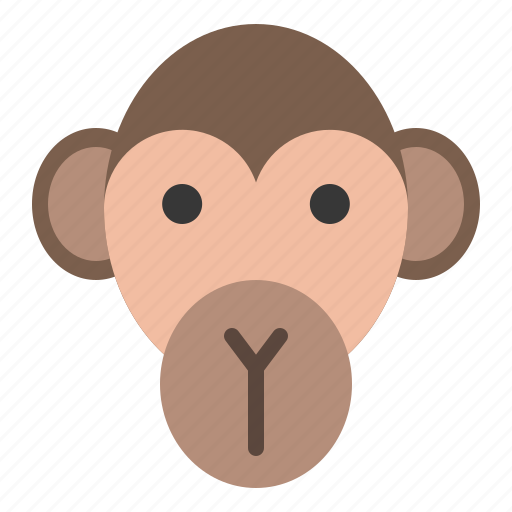 Animal, face, head, monkey, wild, zoo icon - Download on Iconfinder