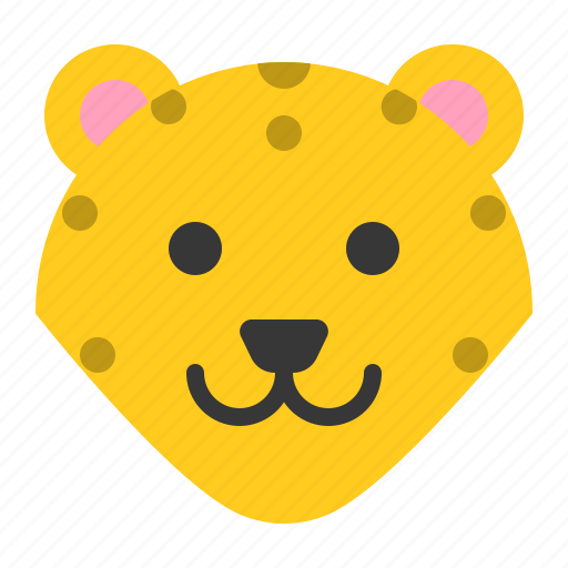 Animal, face, head, leopard, wild, zoo icon - Download on Iconfinder