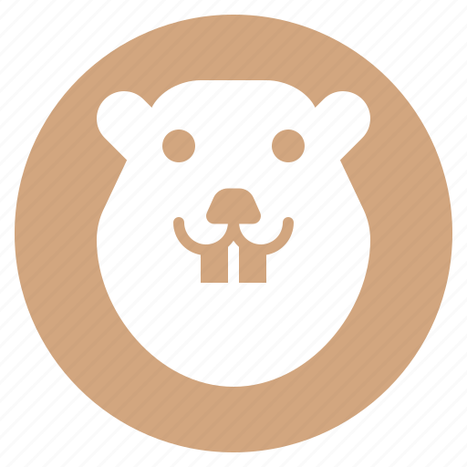Animal, bever, face, head, rodent, zoo icon - Download on Iconfinder