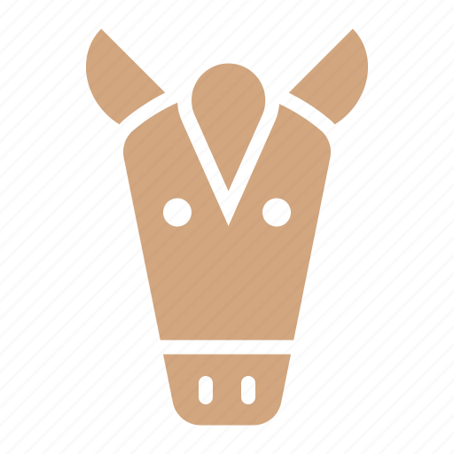 Animal, face, farm, head, horse, zoo icon - Download on Iconfinder