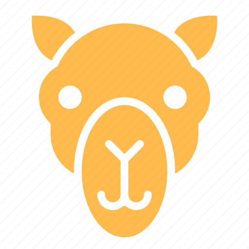 Animal, camel, desert, face, head, zoo icon - Download on Iconfinder