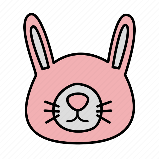 Animal, face, rabbit, cute, wild animal, carnivore, mammals icon - Download on Iconfinder