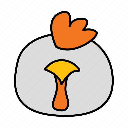 Animal, face, chicken, cute, wild animal, carnivore, mammals icon - Download on Iconfinder