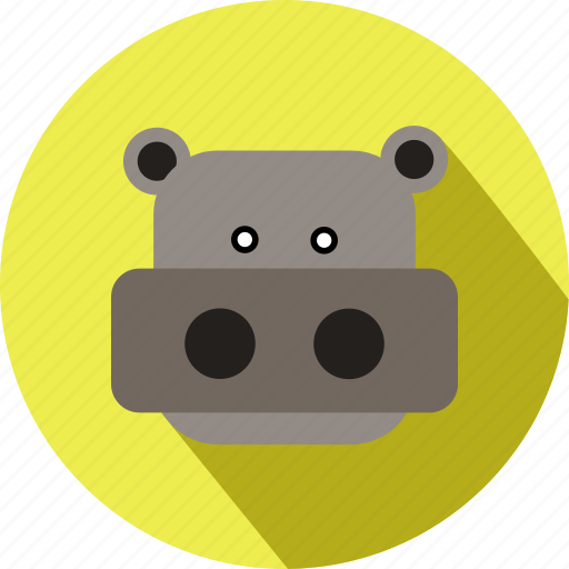 Animal, hippopotamus, wild, zoo icon - Download on Iconfinder