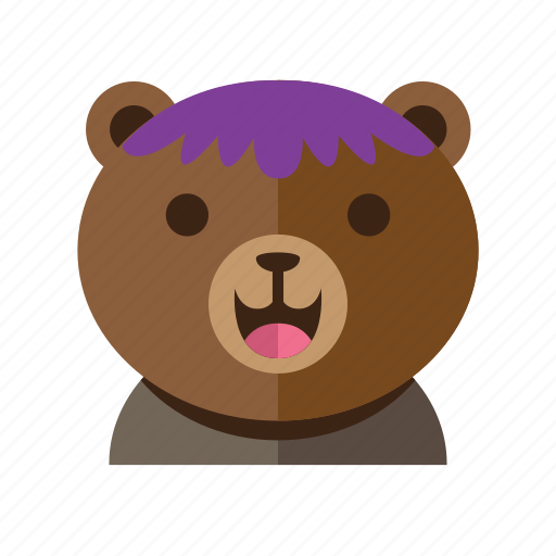 Avatar, bear, cute, fun, smile, style icon - Download on Iconfinder