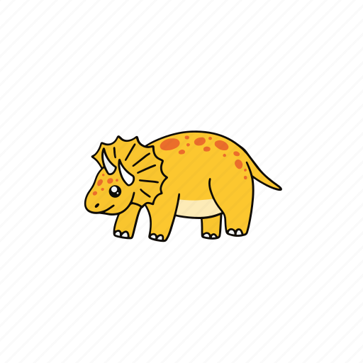 Dinosaur, jurassic, animal, dino, cartoon icon - Download on Iconfinder