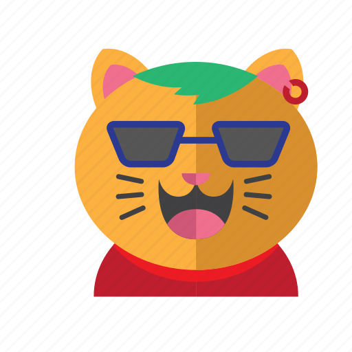 Avatar, cat, cute, fun, smile, style icon - Download on Iconfinder
