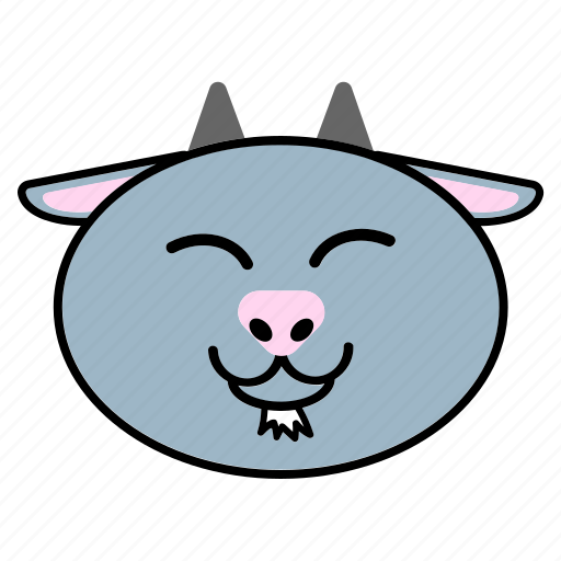 Animal, chinse, fat, goat, head, horoscope, zodiac icon - Download on Iconfinder