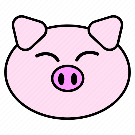 Animal, chinese, fat, head, horoscope, pig, zodiac icon - Download on Iconfinder