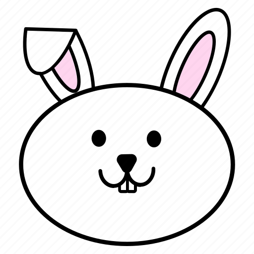 Animal, chinese, fat, head, horoscope, rabbit, zodiac icon - Download on Iconfinder
