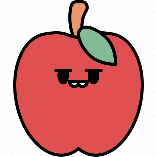 Apple, fruit, healthy, vegetarian, food icon - Download on Iconfinder