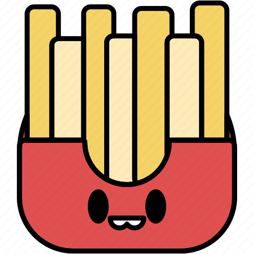 French fries, fries, fastfood, potato, meal icon - Download on Iconfinder