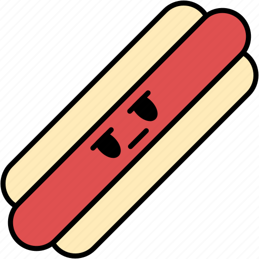 Hot dog, hotdog, sausage, bread, food icon - Download on Iconfinder