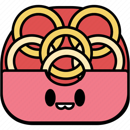 Onion, onion rings, food, fast food icon - Download on Iconfinder