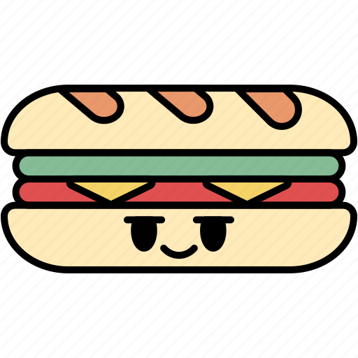 Sandwich, toast, bread, breakfast, fast food icon - Download on Iconfinder