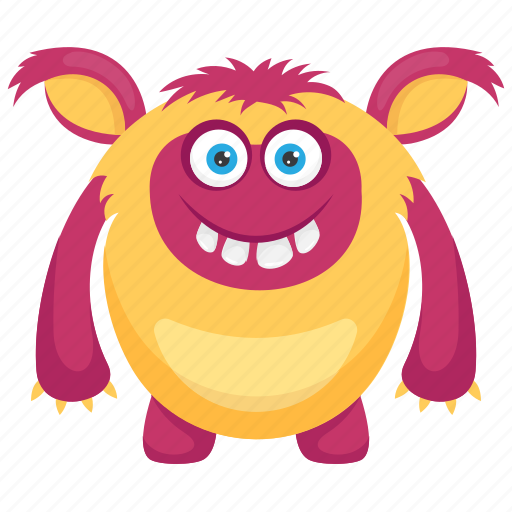 Demon, dragon ball monster, fat monster, halloween monster, monster cartoon icon - Download on Iconfinder