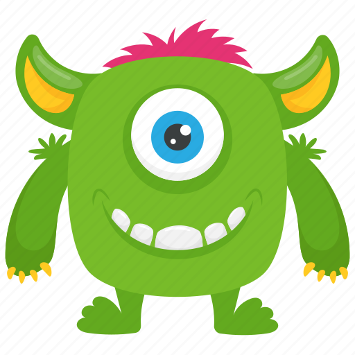 Halloween character monster cartoon, haunted monster, overachiever monster, zombie monster icon - Download on Iconfinder
