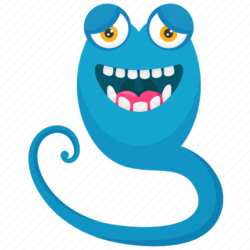Animal monster, horrible creature, monster cartoon, serpent monster, snake monster icon - Download on Iconfinder