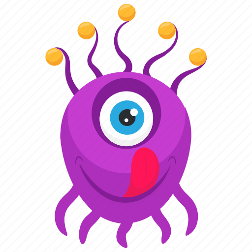 Eyeball monster, monster cartoon, monster character, monster costume, one  eyed monster icon - Download on Iconfinder