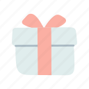 gift, present, box, birthday, ribbon