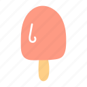 popsicle, ice, cream, stick, icecream
