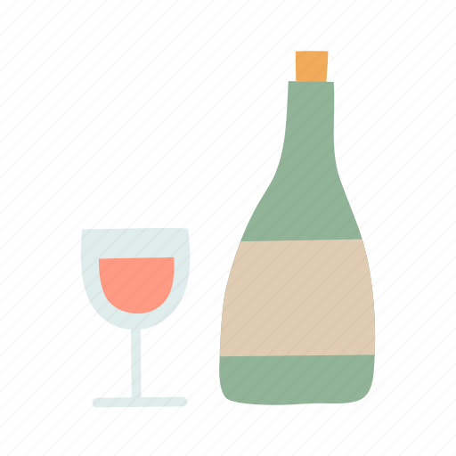 Wine, glass, red, party, bottle icon - Download on Iconfinder
