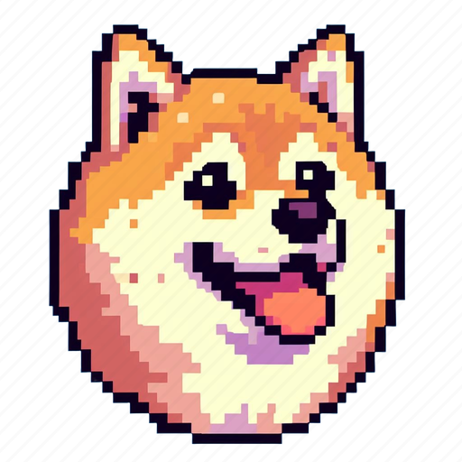 Shiba inu, puppy, dog, pixel art, icon, cute icon - Download on Iconfinder
