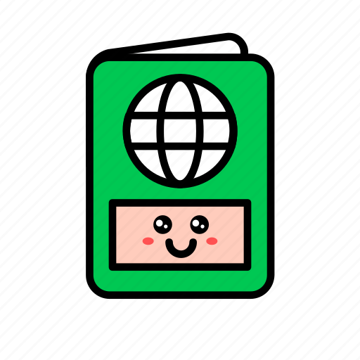 Passport, travel, vacation, card, stamp, ticket, airplane icon - Download on Iconfinder