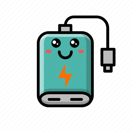Power, bank, charger, portable, electric, gadget icon - Download on Iconfinder