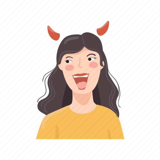 Person, smile, face, woman, angry, emotion, expression icon - Download on Iconfinder