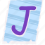 letter, j, alphabet, education, typography, font, text, sign, capital 