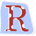 letter, r, alphabet, education, typography, font, text, sign, capital