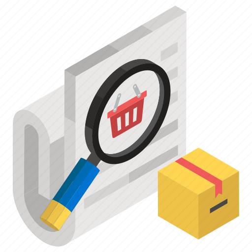 Inventory search, new product, product explore, product search, shopping research icon - Download on Iconfinder