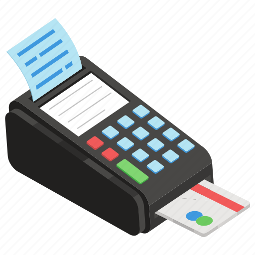 Billpay, cash till, invoice, point of services, pos, pos terminal icon - Download on Iconfinder