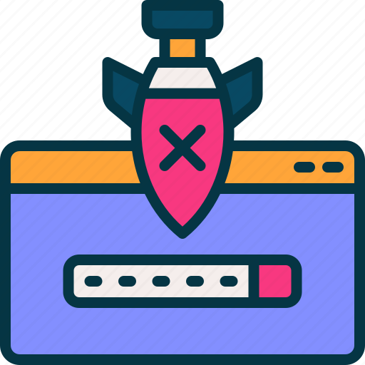 Cyber, attack, bomb, website, crime icon - Download on Iconfinder