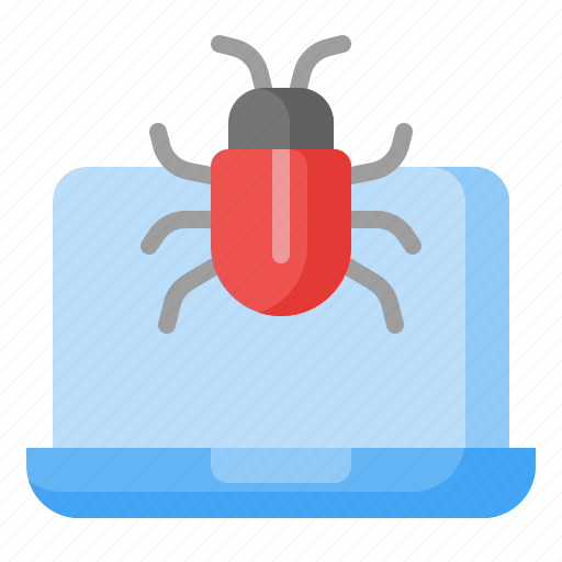 Malware, bug, virus, hack, hacking, laptop, computer icon - Download on Iconfinder