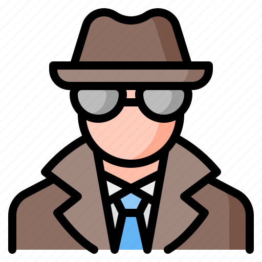 Spyware, spy, hacker, detective, agent, avatar, man icon - Download on Iconfinder