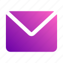 email, mail, message, communication, ui