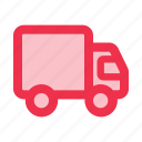delivery, truck, shipping, transportation, commerce, and, shopping