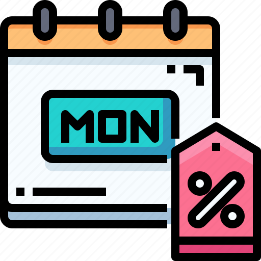 Shopping, box, cyber, calendar, monday, sale icon - Download on Iconfinder