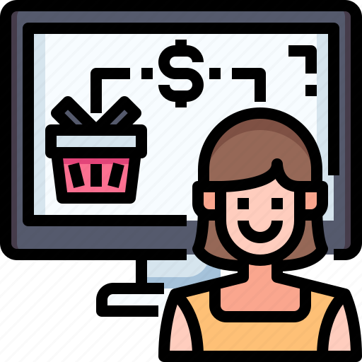 Shopping, purchasing, online, computer, shop, purchase icon - Download on Iconfinder