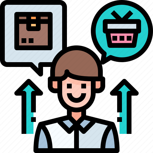 People, shopping, box, basket, buy icon - Download on Iconfinder